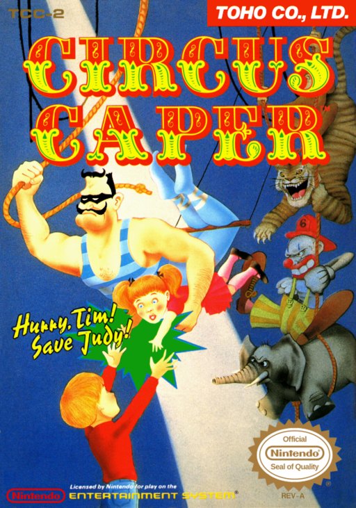 Circus Caper box art