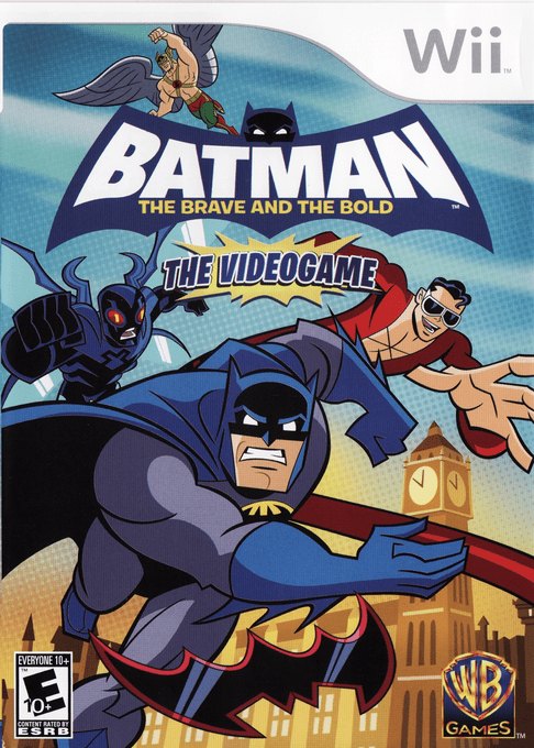 Batman: The Brave and the Bold: The Videogame box art