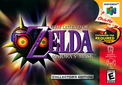 The Legend of Zelda: Majora's Mask box art