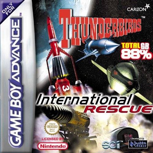 Thunderbirds International Rescue box art