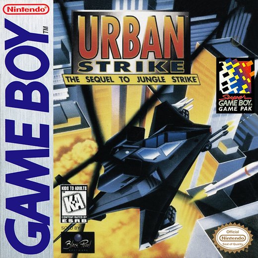 Urban Strike: The Sequel to Jungle Strike box art