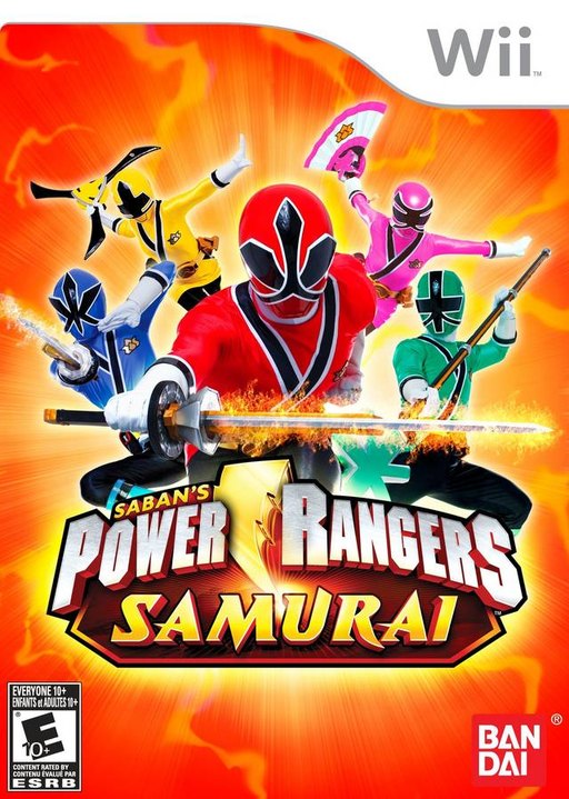 Power Rangers Samurai box art
