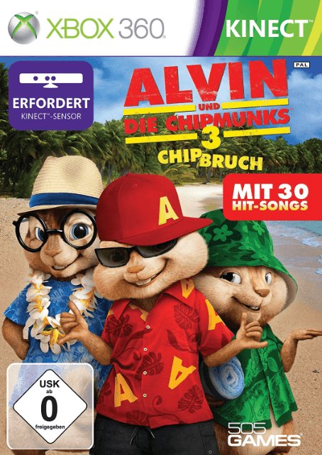 Alvin and the Chipmunks: Chipwrecked box art