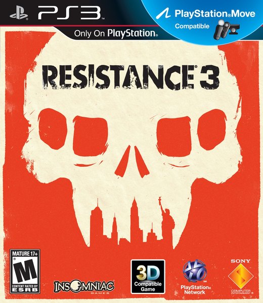Resistance 3 box art