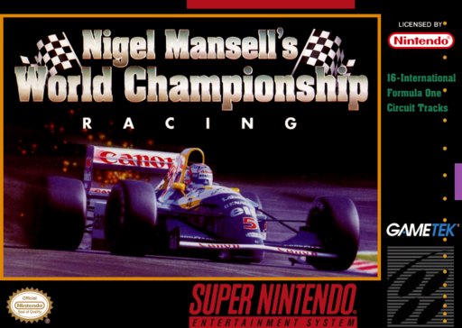 Nigel Mansell's World Championship Racing box art