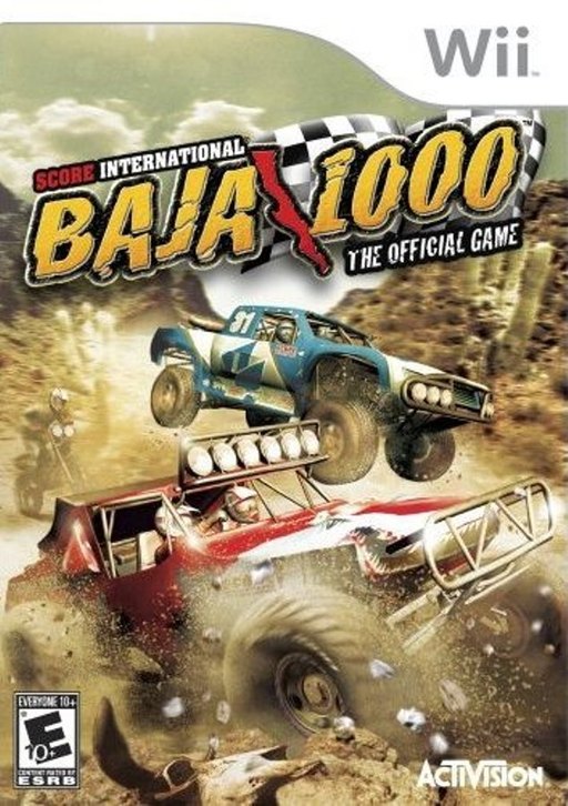 Score International Baja 1000: The Official Game box art