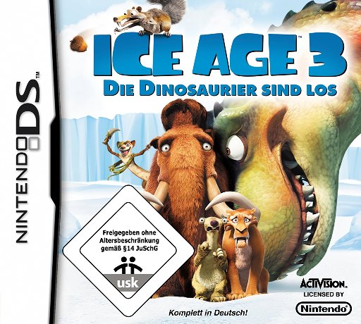 Ice Age 3: Dawn of the Dinosaurs box art