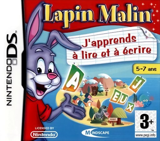 Lapin Malin: J'Apprends a Lire et a Ecrire box art