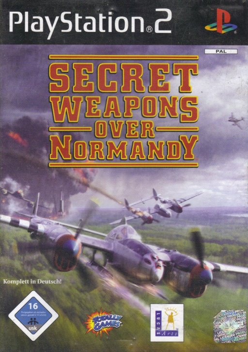 Secret Weapons over Normandy box art