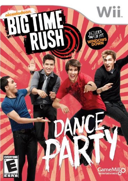 Nickelodeon Big Time Rush: Dance Party box art