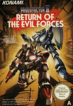 Probotector II: Return of the Evil Forces box art