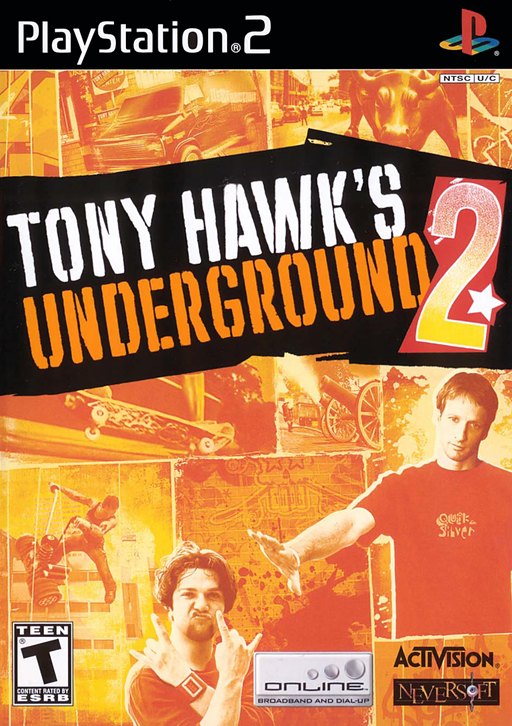 Tony Hawk's Underground 2 box art
