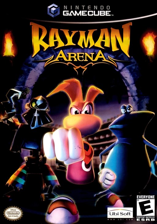 Rayman Arena box art