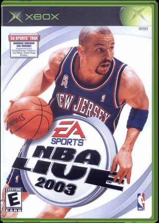 NBA Live 2003 box art