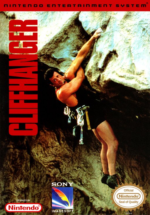 Cliffhanger box art