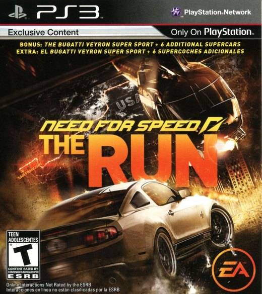Need for Speed: The Run box art