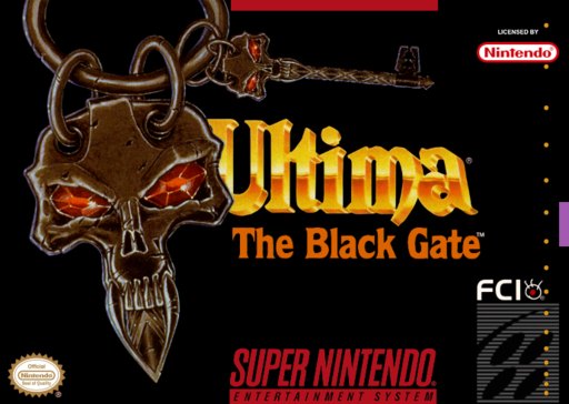 Ultima: The Black Gate box art