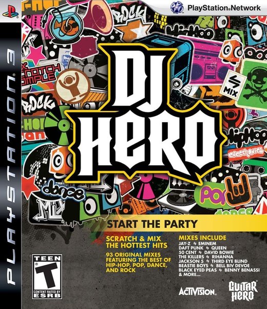 DJ Hero box art