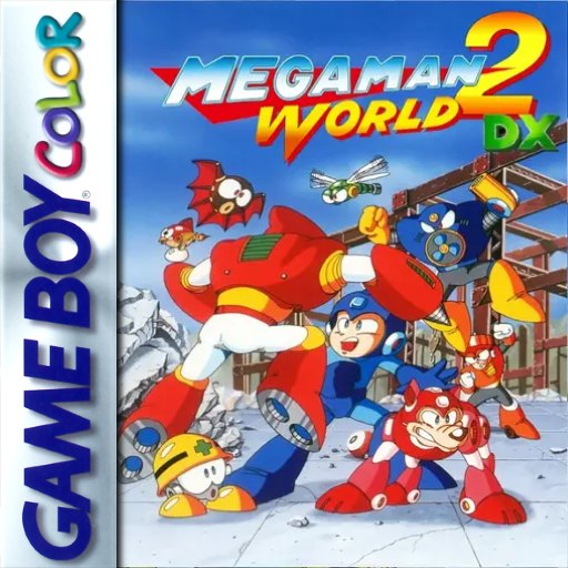 Mega Man World 2 DX box art