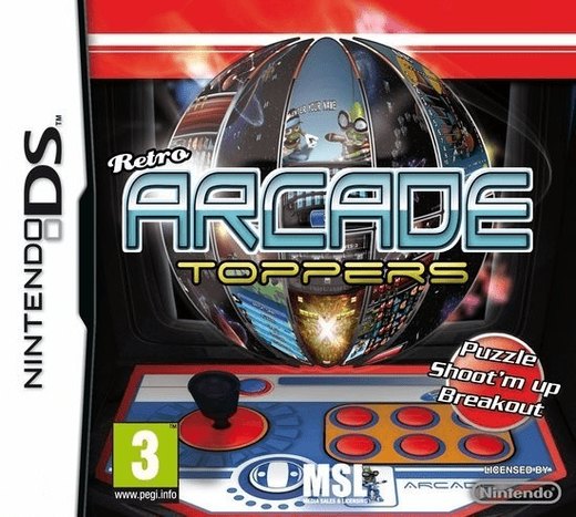 Retro Arcade Toppers box art