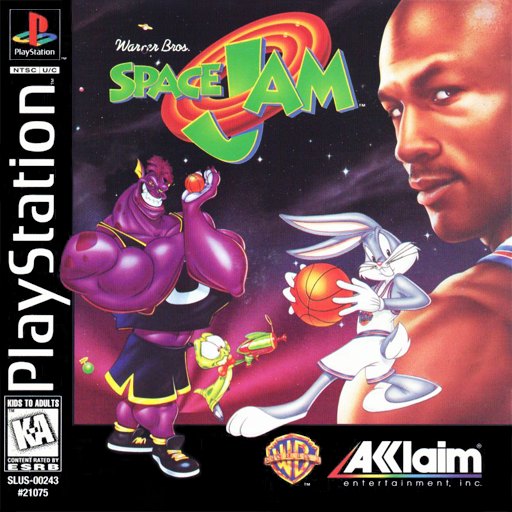 Space Jam box art