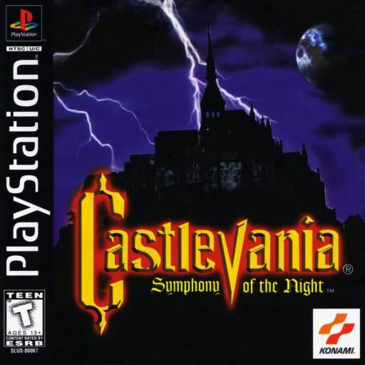 Castlevania: Symphony of the Night box art