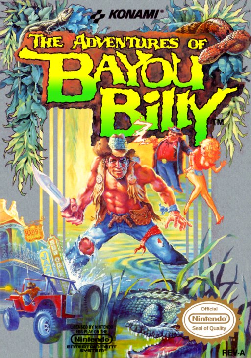 The Adventures of Bayou Billy box art