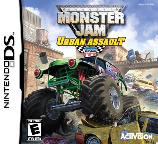Monster Jam: Urban Assault box art