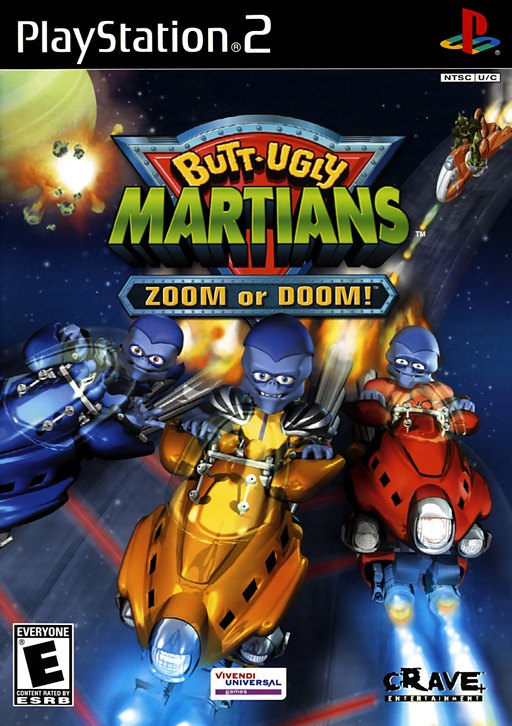 Butt-Ugly Martians: Zoom or Doom! box art