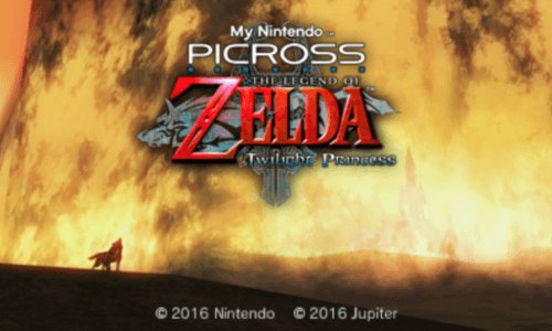 My Nintendo Picross: The Legend of Zelda: Twilight Princess box art