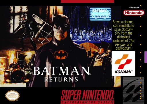 Batman Returns box art