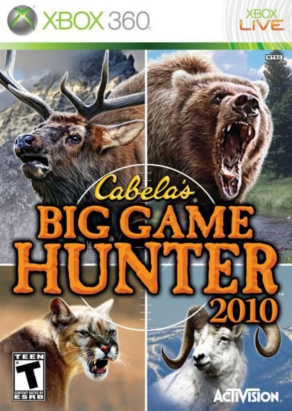 Cabela's Big Game Hunter 2010 box art