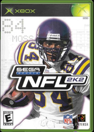 NFL 2K2 box art