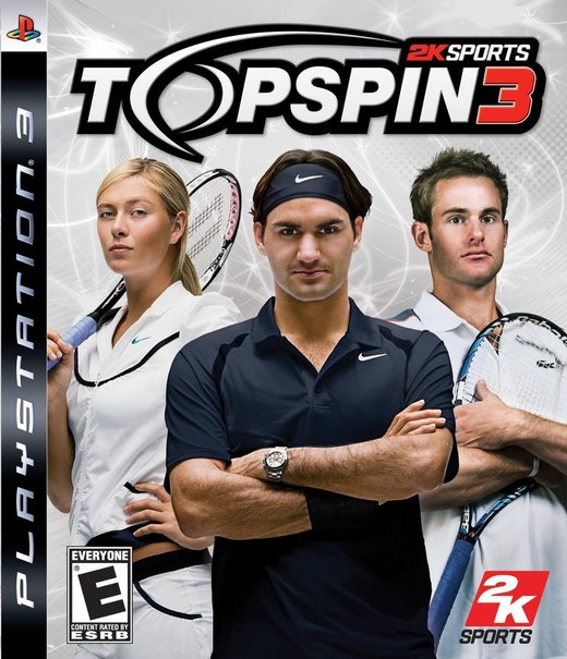 Top Spin 3 box art