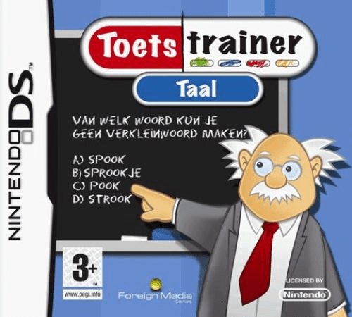 Toetstrainer: Taal box art