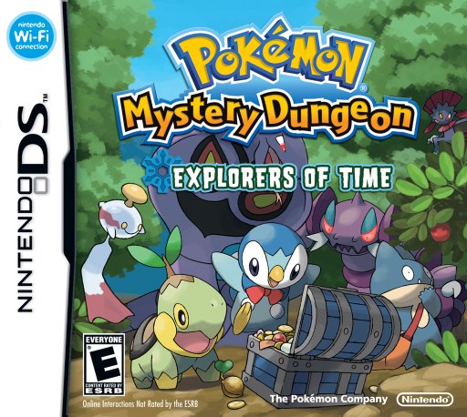 Pokemon Mystery Dungeon: Explorers of Time box art