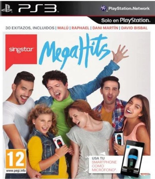 SingStar MegaHits box art