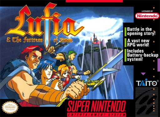 Lufia _ The Fortress of Doom box art
