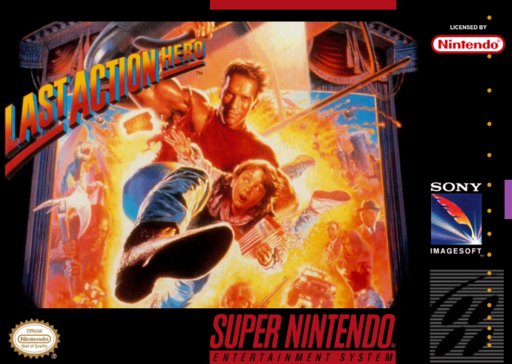 Last Action Hero box art