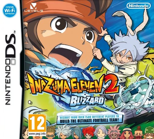 Inazuma Eleven 2: Blizzard box art