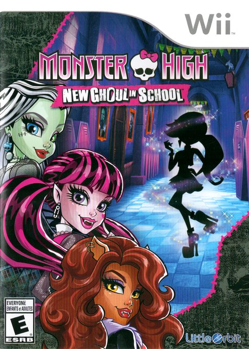 Monster High: New Ghoul in School box art
