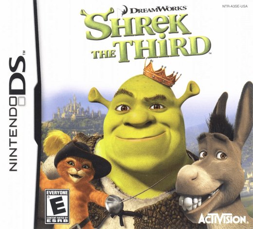 Shrek de Derde box art