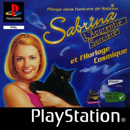Sabrina l'Apprentie Sorciere et l'Horloge Cosmique box art