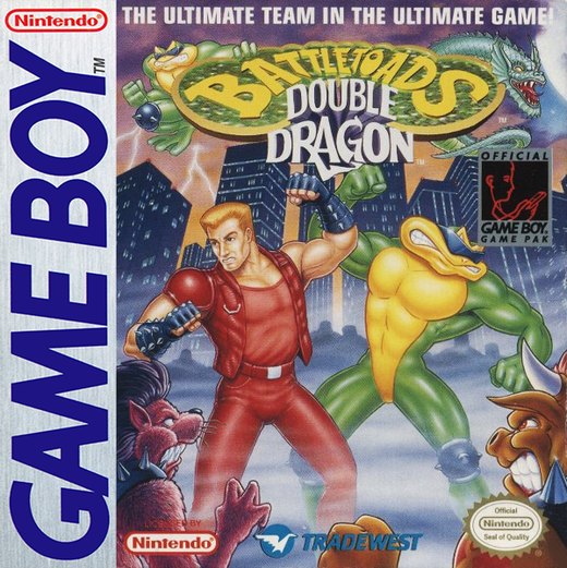 Battletoads / Double Dragon box art