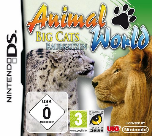 Animal World: Big Cats box art