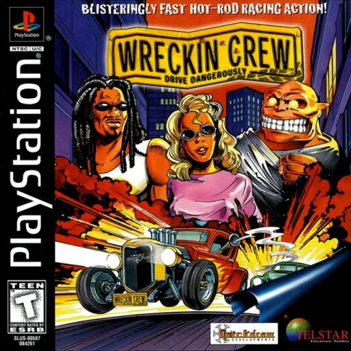 Wreckin Crew: Drive Dangerously box art