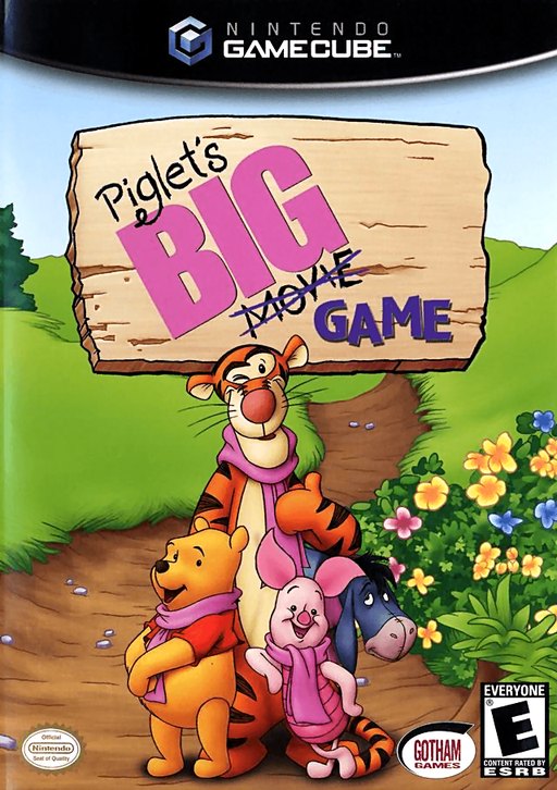 Disney's Piglet's Big Game box art