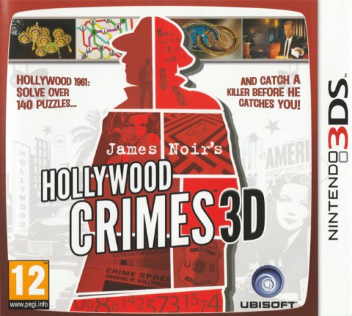 James Noir's Hollywood Crimes 3D box art