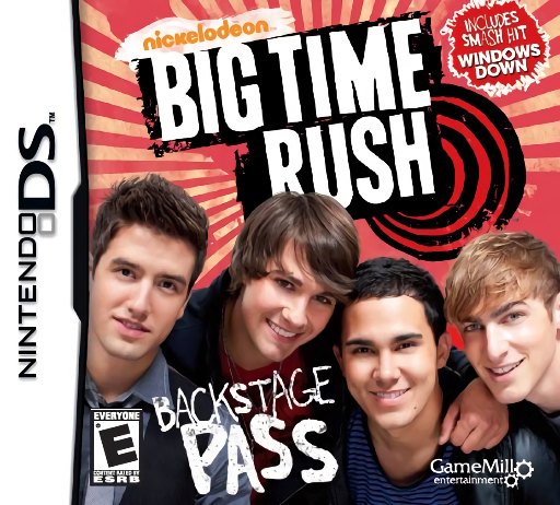 Big Time Rush: Backstage Pass box art