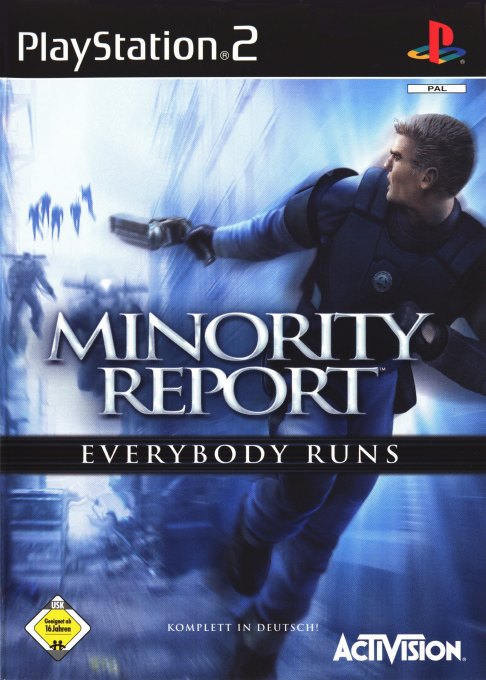 Minority Report: Everybody Runs box art
